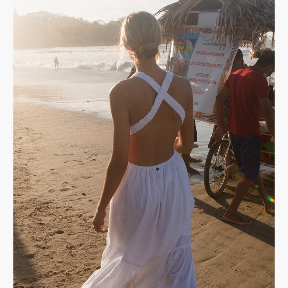 🔥 BILLABONG 🔥 Shore Thing Maxi Dress - Picture 3 of 11